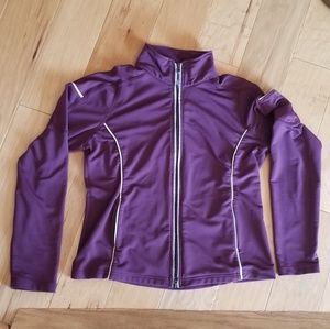 Vintage Athleta Zipup Yoga Exercise Workout